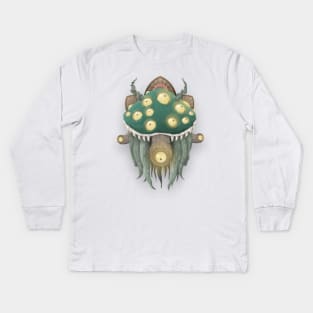 Giant Lem Glitch Kids Long Sleeve T-Shirt